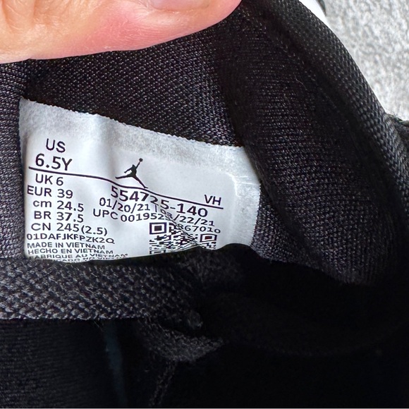 Jordan 1 mid white black racer blue 6.5 8 - Picture 5 of 5